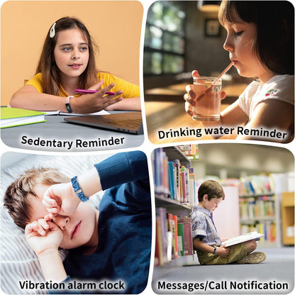 Kids Watch Fitness Tracker, Fitness Watches for Kids, Activity Tracker with Pedometers, Stopwatch, IP68 Waterproof, 11 Sport Modes Smart Watch for Kids  Age 6-16 Years Old