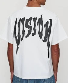Sale  Men's Graphic T-Shirt - Vision Drip Relaxed Fit T Shirt in Blank